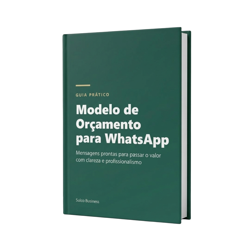 Bônus #2: Modelo de orçamento pro WhatsApp